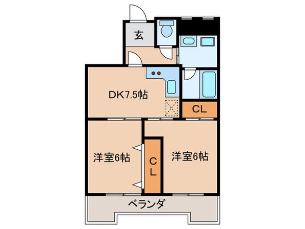 パラティーノ井東の物件間取画像